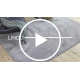 Alfombra de lavado moderna LINDO gris, antideslizante, peluda