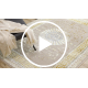 BLISS Z160AZ147 alfombra beige obscuro / dorado - Marco, griego, exclusivo, estructural